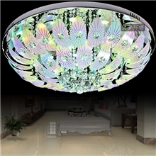 批发吸顶灯8002简约现代LED水晶灯客厅餐厅卧室灯古镇厂家直销