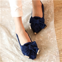 2013春夏新款女鞋韩版OL公主鞋蝴蝶结平底鞋平跟单鞋阿甘鞋女