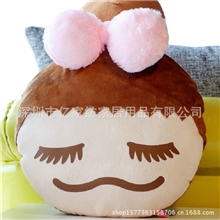 毛绒玩具定做吉祥礼品毛绒玩具企业形象定制梨花毛绒公仔娃娃