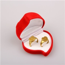 弹壳打磨情侣戒指弹壳戒指