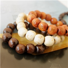 SD012义乌小饰品批发地摊货源淘宝赠品批发普通木料佛珠手链