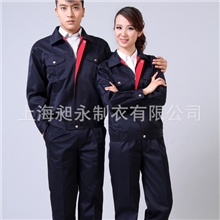 现货特价加厚涤卡涤棉时尚春秋装免费看样工作服劳保服cy-jx08