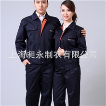 供应藏青色防静电加厚保暖工作服、工作服批发现货供应cy-jx10