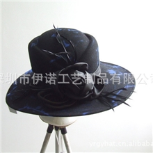 YRWF11003女士呢毡帽礼服帽