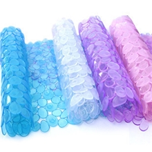 工厂直销卵石状浴室防滑垫/浴垫/地垫/(椭圆)有4色