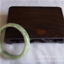 天然岫玉手镯天然玉石玉镯优质玉镯批发