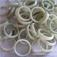 天然岫玉手镯天然玉石玉镯优质玉镯批发