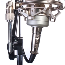 大号麦克风悬臂支架电容麦专用线k歌话筒桌面万向isk悬臂支架包邮