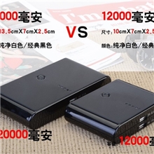 移动电源20000毫安大容量手机充电宝新款上市工厂批发