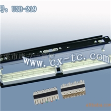 供应优质机架式110型100对跳线架