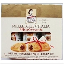 代理产品意大利维鲜迷你夹心直条饼干75g欧美进口食品批发