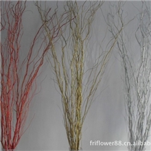 厂家加基地批发供应；云龙柳，龙柳圣诞树枝，LED树枝，及原材料