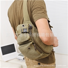 2013新款帆布包男韩版女休闲户外旅行包包小包男包女包腰包胸包