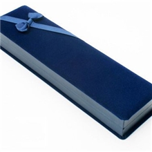 【9.4备货节】蝴蝶结长方形绒布高档珠宝饰品首饰盒包装盒