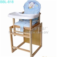 批发供应实木多功能儿童餐椅幼儿桌可调高度餐桌5件起批