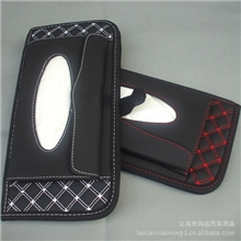 红酒三合一CD夹汽车多功能汽车多功能遮阳板套纸巾盒套