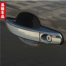 05-13经典福克斯新福克斯新翼虎不锈钢超薄门拉手贴改装专用