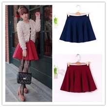 2013年春季打底韩版蓬蓬裙半身裙大摆太阳裙百褶裙女装包裙短裙